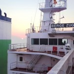 Berge Zugspitze (210,000 dwt) during her sea trial