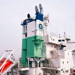 The carbon capture at sea system installed on Berge Yotei